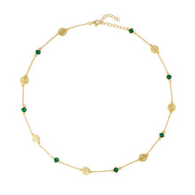 Load image into Gallery viewer, MR necklace - emerald
